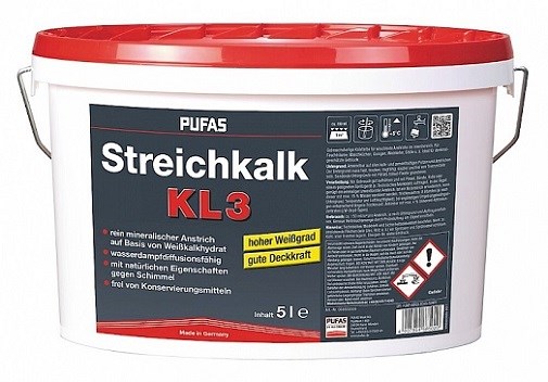 Pufas Streichkalk KL 3